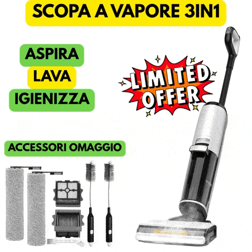 Scopa a vapore